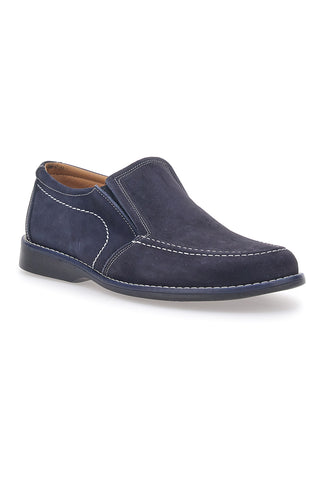 Klassische blaue Mokassins Marmaduke 3001