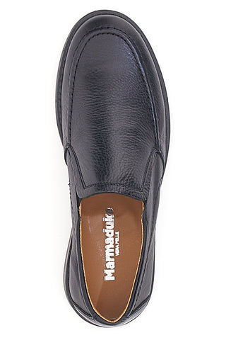 Mocassini Neri In Vera Pelle Marmeduke 3001