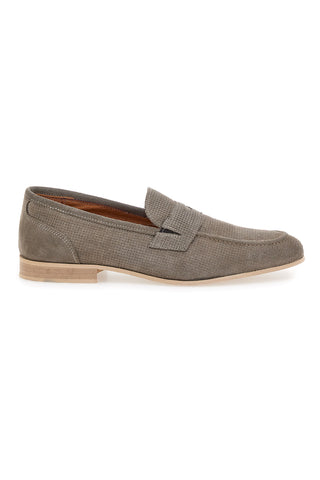 PITTARELLO 1131 Beige Wildleder-Mokassin