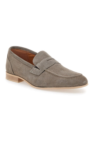 Mocassino in Pelle Scamosciata Beige PITTARELLO 1131