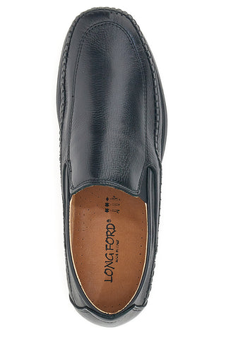 Mocassini Neri In Vera Pelle Made In Italy Longford 2026