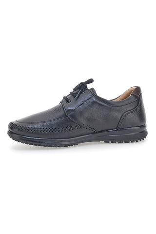 Scarpe Stringate Nere In Vera Pelle da Uomo Longford 2023