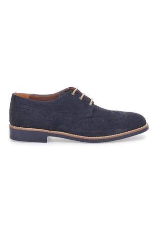 Blaue Schnürschuhe Pittarello 0723