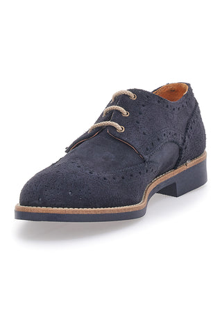 Blaue Schnürschuhe Pittarello 0723