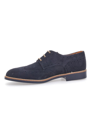 Blaue Schnürschuhe Pittarello 0723