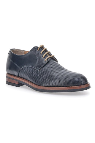 Max Dillan 600 Schnürschuhe aus schwarzem Leder
