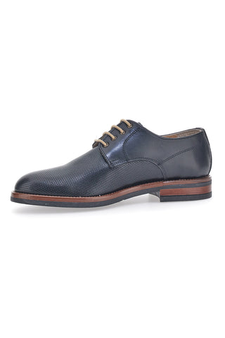 Max Dillan 600 Schnürschuhe aus schwarzem Leder