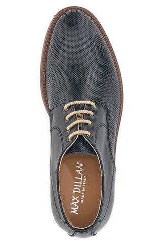 Max Dillan 600 Schnürschuhe aus schwarzem Leder