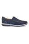 Blaue Loafer aus echtem Leder, hergestellt in Italien, Max Dillan 320