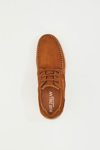 Scarpe Stringate Marroni Made in Italy Max Dillan 310
