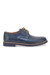 Scarpe Stringate Blu Vera Pelle Max Dillan 600