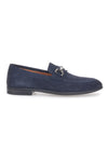 Max Dillan 11 blaue Echtleder-Loafer