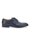 Schwarze Schnürschuhe aus echtem Leder, hergestellt in Italien, Pittarello 402