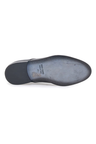 Schwarze Schnürschuhe aus echtem Leder, hergestellt in Italien, Pittarello 402