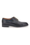 Longford 712 schwarze Schnürschuhe aus echtem Leder