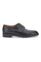 Longford 712 schwarze Schnürschuhe aus echtem Leder