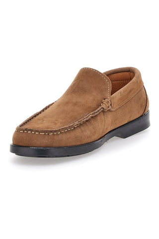 Mocassino Classico in Vera Pelle Avana Longford 101