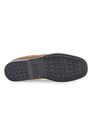 Mocassino Classico in Vera Pelle Avana Longford 101