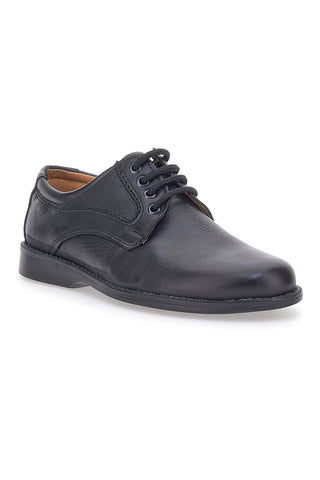 Schwarze Schnürschuhe aus echtem Leder Longford 1