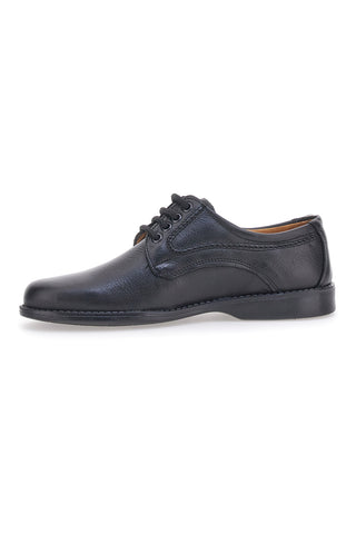 Schwarze Schnürschuhe aus echtem Leder Longford 1