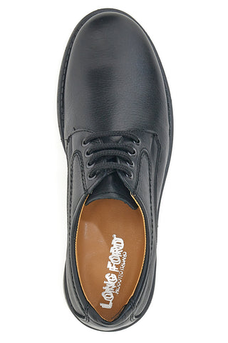 Schwarze Schnürschuhe aus echtem Leder Longford 1