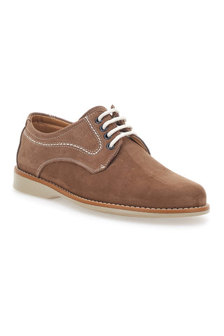 Schnürschuhe aus echtem Leder Cognac Longford 1