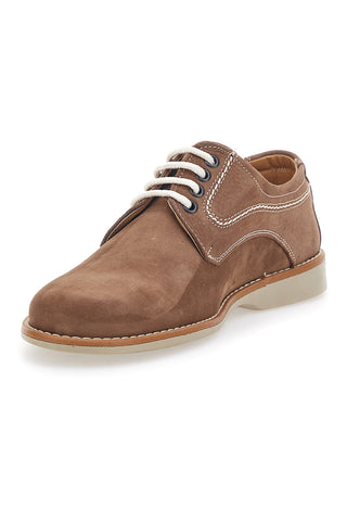 Schnürschuhe aus echtem Leder Cognac Longford 1