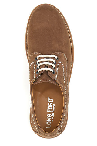 Schnürschuhe aus echtem Leder Cognac Longford 1