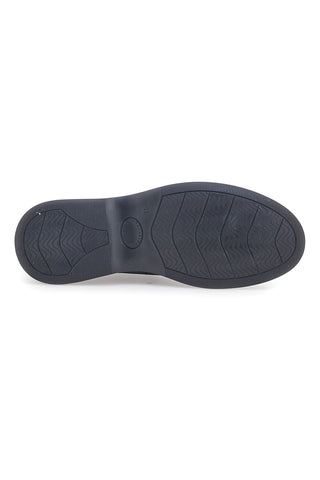 Longford 1 Blaue Schnürschuhe aus echtem Leder