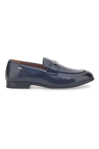 Mocassini Blu Lucidi Solo Soprani 41819