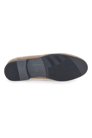 Beige Wildleder-Mokassin Solo Soprani 41820