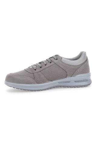 Graue Schnürschuhe Made in Italy Marco Brandi 23