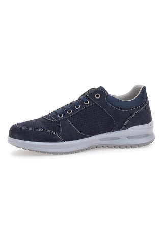 Scarpe Stringate Blu Made in Italy 23