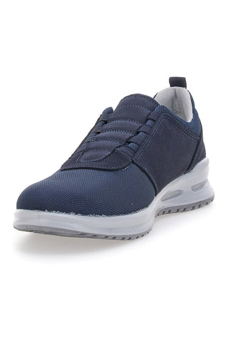 Marco Brandi 37 Blaue Slip-on-Schnürschuhe