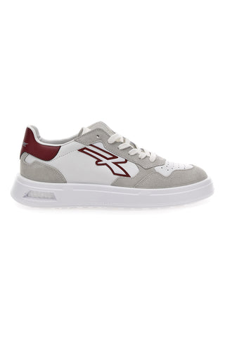 Weiße rutschfeste Sneakers mit Schnürsenkeln U-Power Venom 20039
