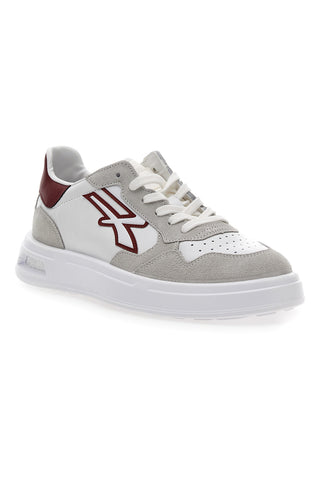 Weiße rutschfeste Sneakers mit Schnürsenkeln U-Power Venom 20039