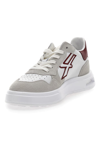 Weiße rutschfeste Sneakers mit Schnürsenkeln U-Power Venom 20039