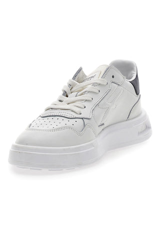 Weiße rutschfeste Sneakers mit Lederobermaterial U.POWER DRAGOS 20019