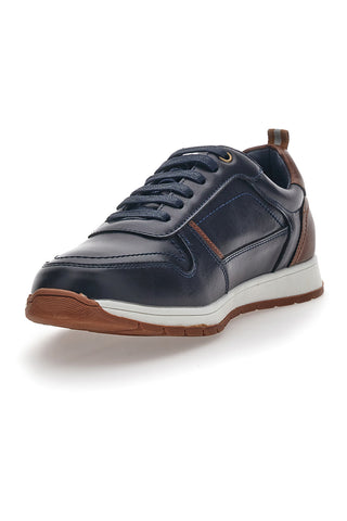 Blaue Schnürschuhe mit Schnürsenkeln Sevenoaks 202341