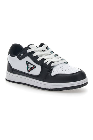 Leone 35 Sport-Sneaker in Schwarz und Weiß