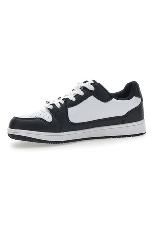 Leone 35 Sport-Sneaker in Schwarz und Weiß