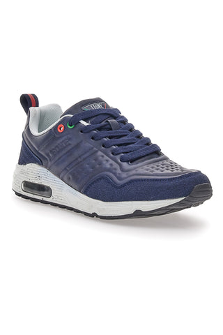 Sneakers Blu Con Chiusura Stringata Leone M0488
