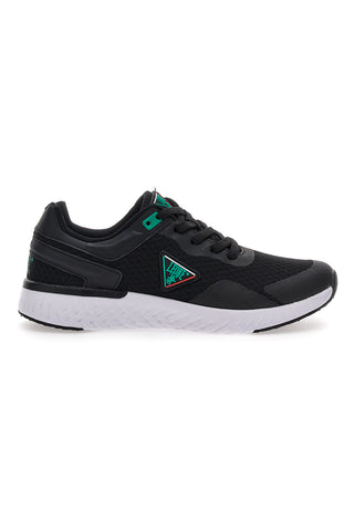 Sneakers Nere Con Chiusura Lacci Leone M0518