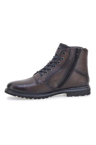 Braune Stiefel mit Reißverschluss Bugatti 325AOU3L3500