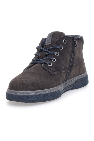 Scarpe Stringate Alte Grigio Scuro Bugatti 325A5Z301400