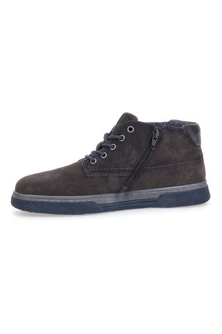 Scarpe Stringate Alte Grigio Scuro Bugatti 325A5Z301400