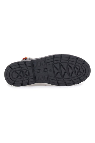 Taupefarbene Stiefel mit seitlichem Reißverschluss Bugatti 325AGB355000