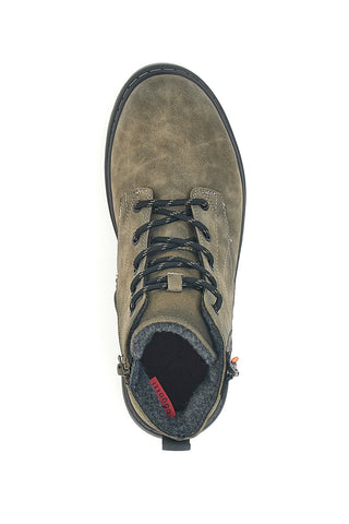 Taupefarbene Stiefel mit seitlichem Reißverschluss Bugatti 325AGB355000