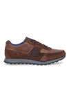 Braune Bugatti-Schnürschuhe 335A021F3514