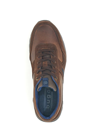 Braune Bugatti-Schnürschuhe 335A021F3514